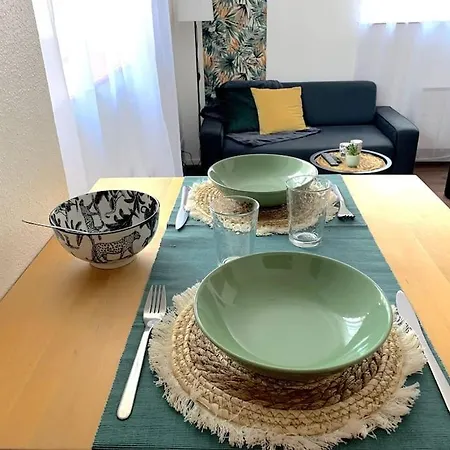 Apartament F1 Equipe Proche Tram - Jungle